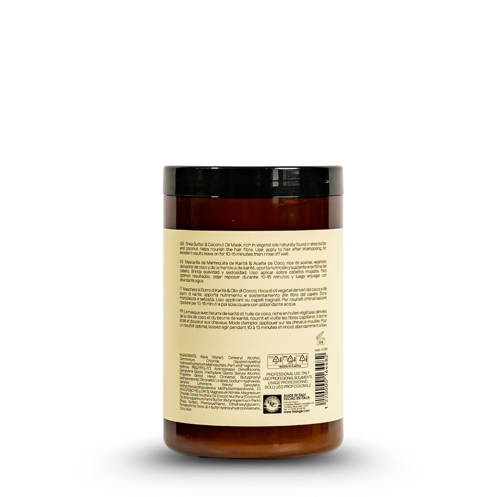 LINANGE Repair Mask with Shea Butter & Coconut Oil – Deep Nourishing Hair Treatment (33.8 oz)
