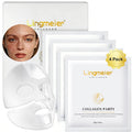 Lingmeier Hydrating Overnight Collagen Mask – 4 Sheets for Deep Moisture & Elasticity