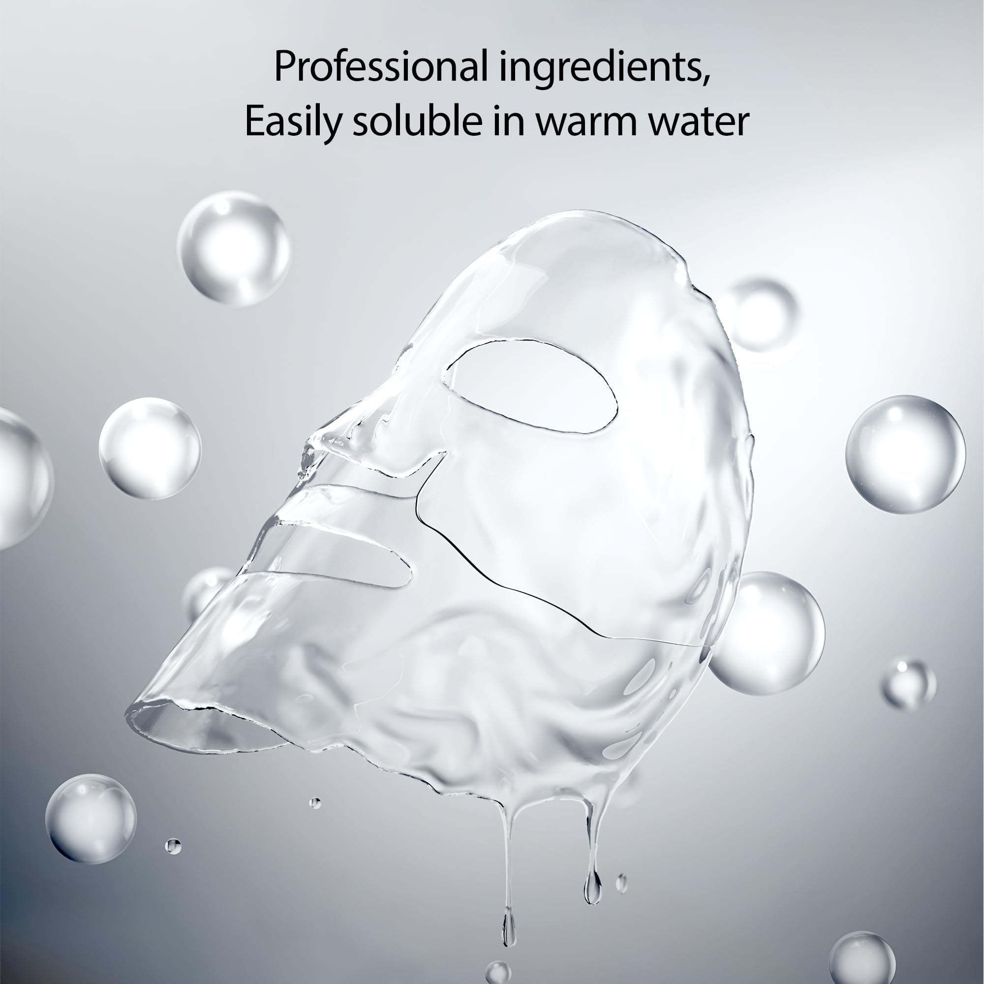 Lingmeier Hydrating Overnight Collagen Mask – 4 Sheets for Deep Moisture & Elasticity
