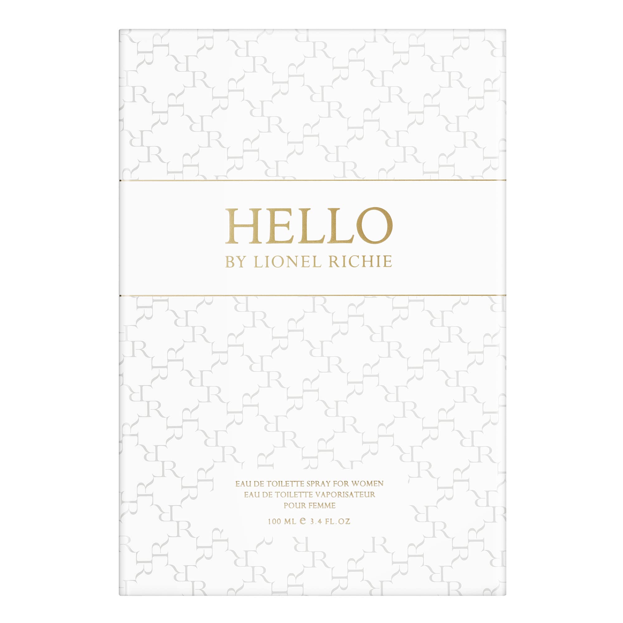 Lionel Richie Hello for Women - Floral Chypre EDT, Pear & Jasmine, 3.4 oz