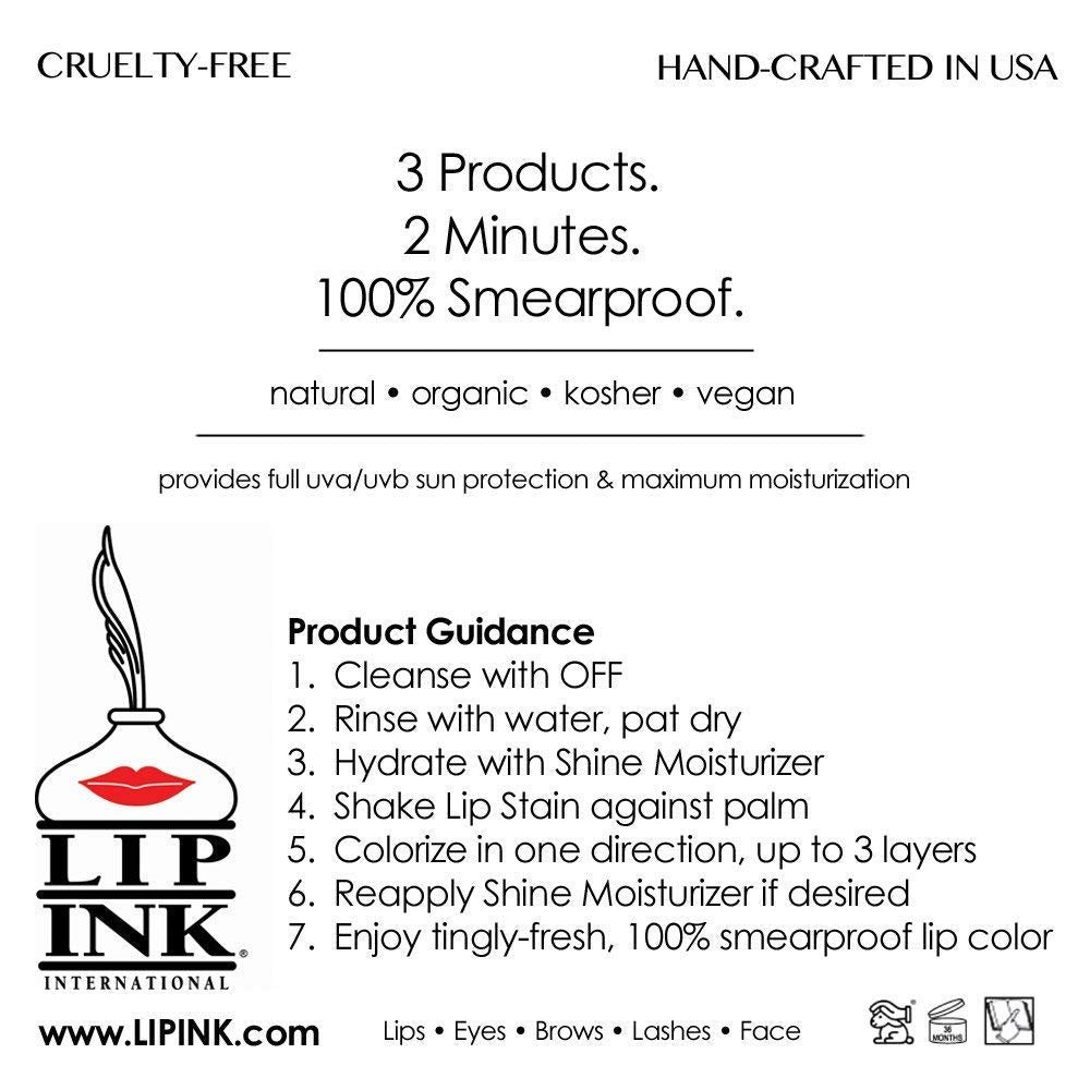 Lip Ink Liquid Trial Lip Kit - Cherrywood Mauve | Organic, Vegan Makeup by Lip Ink International