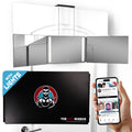The 360 Mirror - 3 Way Self Haircut Mirror with LED | Tri-Fold Barber Mirror by LipfisBarbershop.com