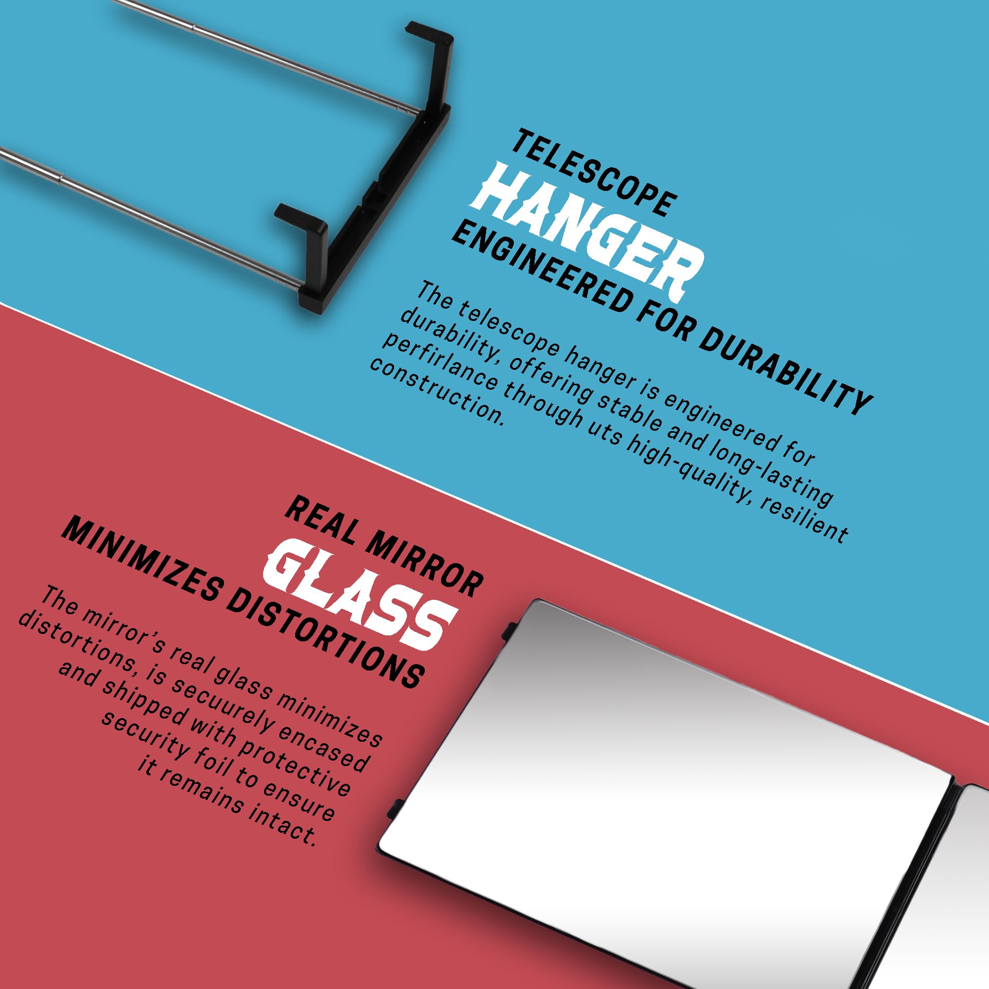 LIPFISBARBERSHOP.COM | The 360 Mirror – 3-Way Self Haircut Mirror, Tri-Fold Adjustable Barbershop Tool