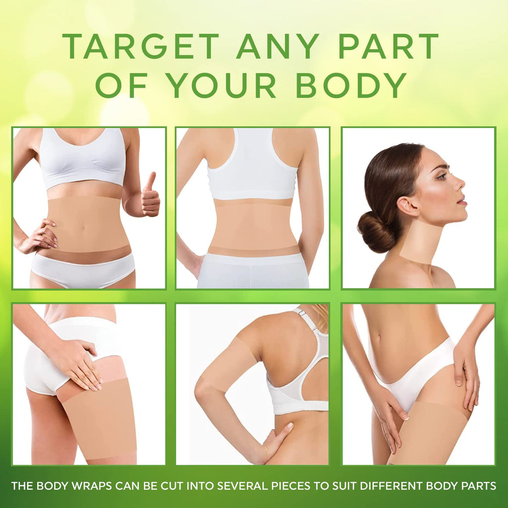 Ultimate Lipo Body Wrap with Guarana, Green Tea & Seaweed | 5 Wraps by Lipo Applicator
