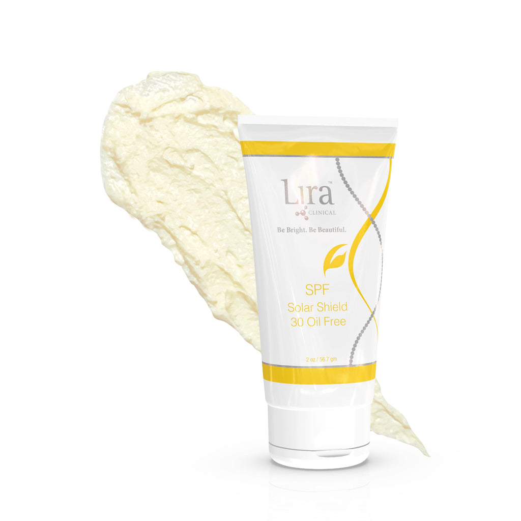 Lira Clinical SPF Solar Shield 30 Oil Free – Broad Spectrum Sunscreen with Matte Finish