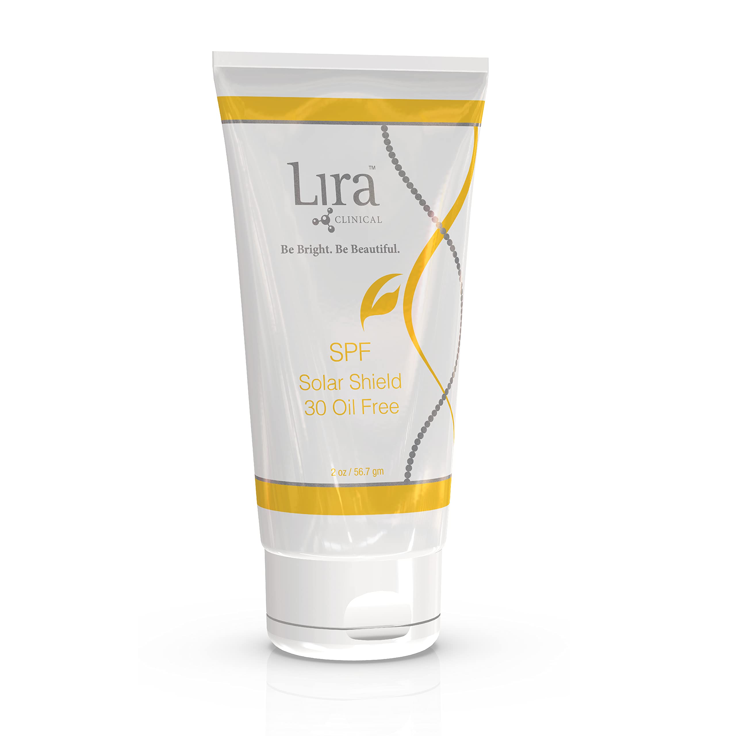 Lira Clinical SPF Solar Shield 30 Oil Free – Broad Spectrum Sunscreen with Matte Finish