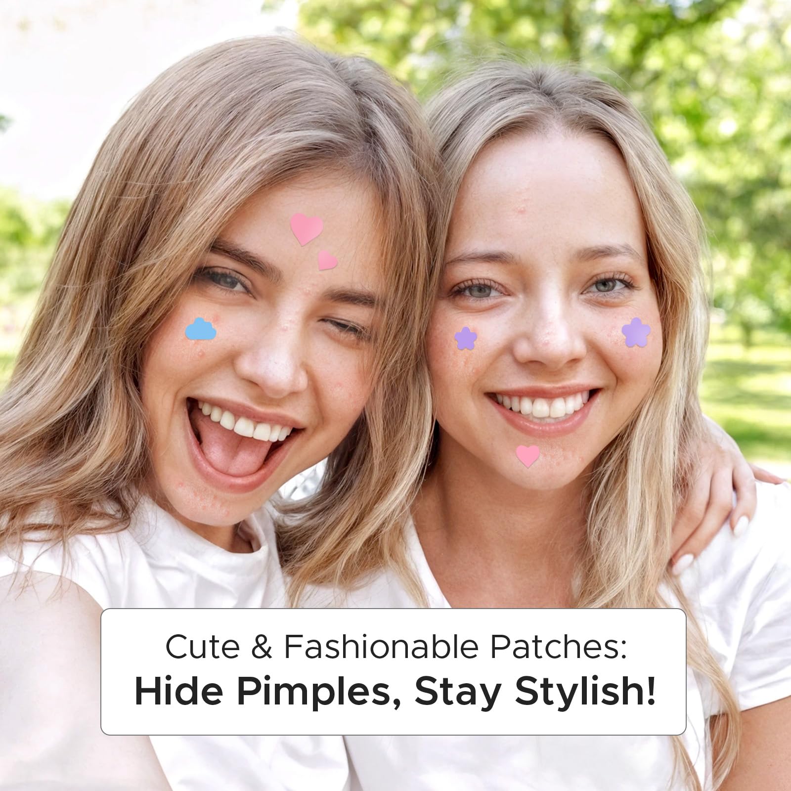 LitBear Acne Pimple Patch – 360 Dots, 3 Shapes, Salicylic Acid, Tea Tree & Calendula
