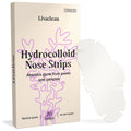 LivaClean 20-Count Nose Pore Strips | Hydrocolloid Pore Patches for Pimples & Oily Skin