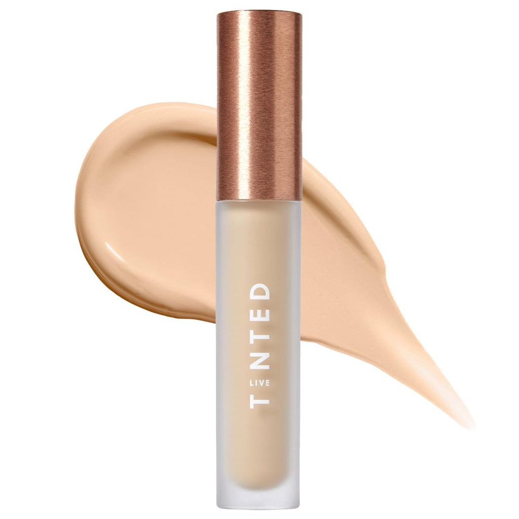 Live Tinted Hueskin Serum Concealer – Medium-to-Full Coverage with Niacinamide & Hyaluronic Acid, Shade 18 (0.35 oz)