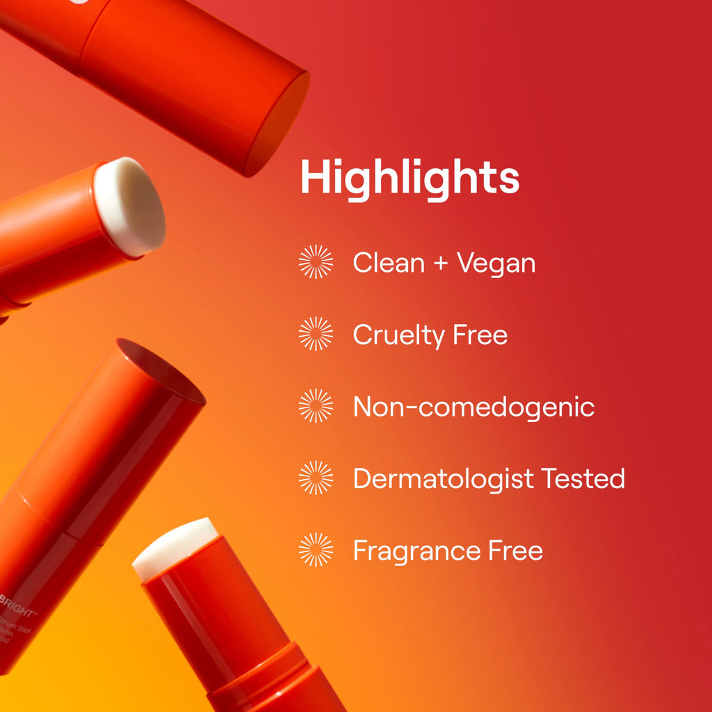 Live Tinted Superbright 15% Vitamin C Serum Stick | Balm-to-Serum Brightening Treatment 0.5 oz