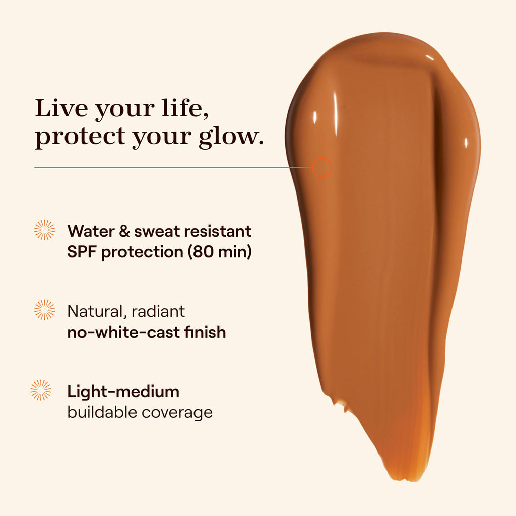 Live Tinted Hueguard SPF 50 Skin Tint - Shade 05 | Buildable Mineral Sunscreen, Hydration & Radiant Finish