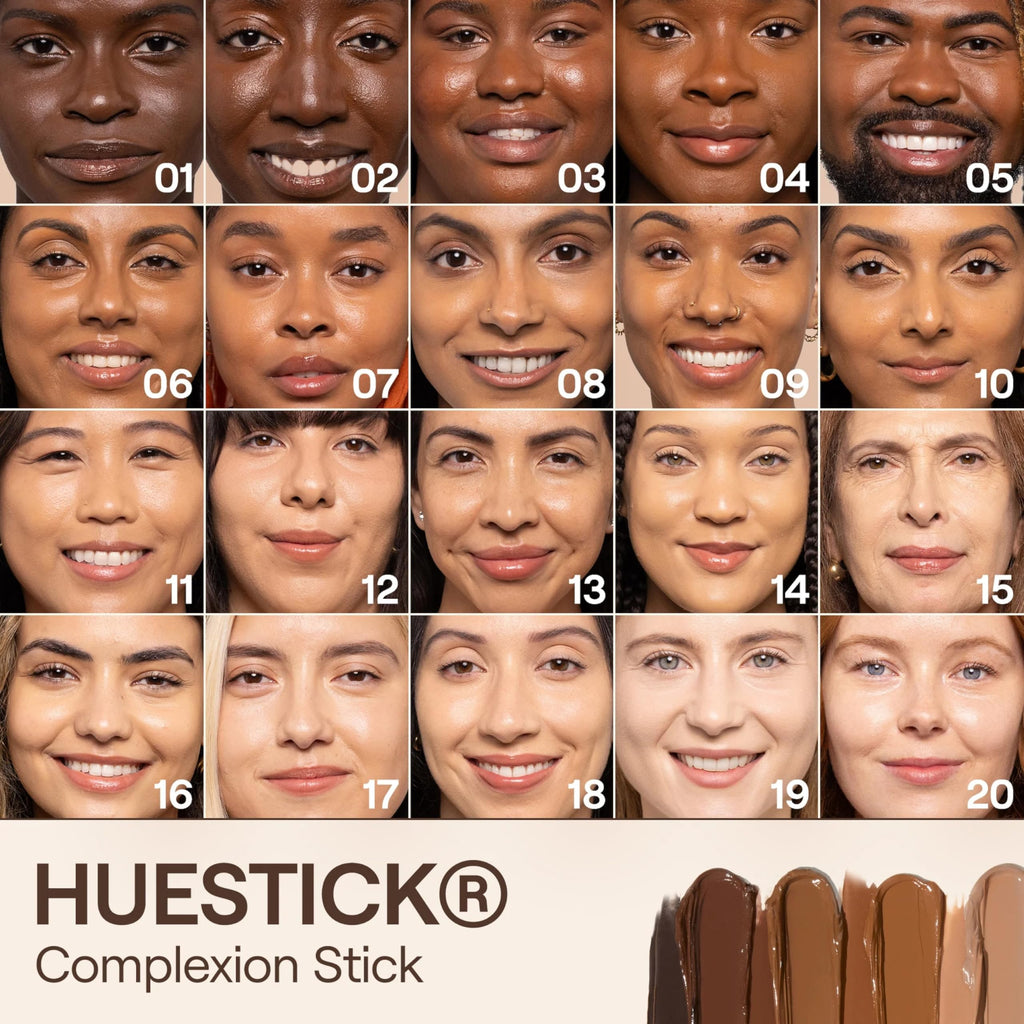 Live Tinted HUESTICK Complexion Stick Shade 08 — Buildable Coverage & Soft Matte Finish