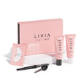 LIVIA Black Lash & Brow Color Set – 4 Weeks of Natural-Look Color, Vegan & Gentle for Sensitive Skin