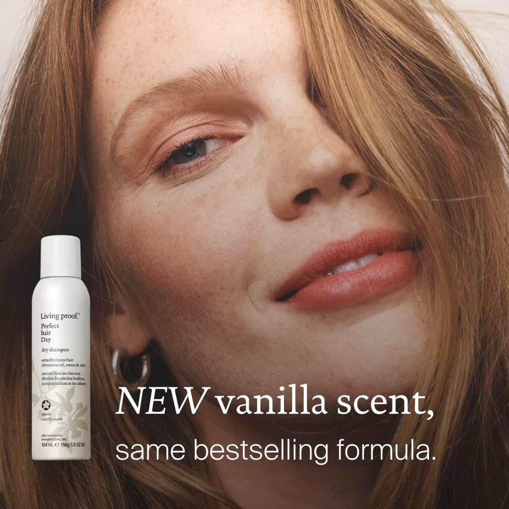 Living Proof Dry Shampoo – Perfect Hair Day, Limited Edition Vanilla Scent, 5.5 oz