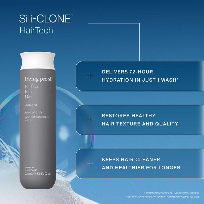Living Proof Hydrated Hair Essentials Kit | Travel-Size Shampoo, Conditioner, 5-in-1 Styling & Dry Shampoo