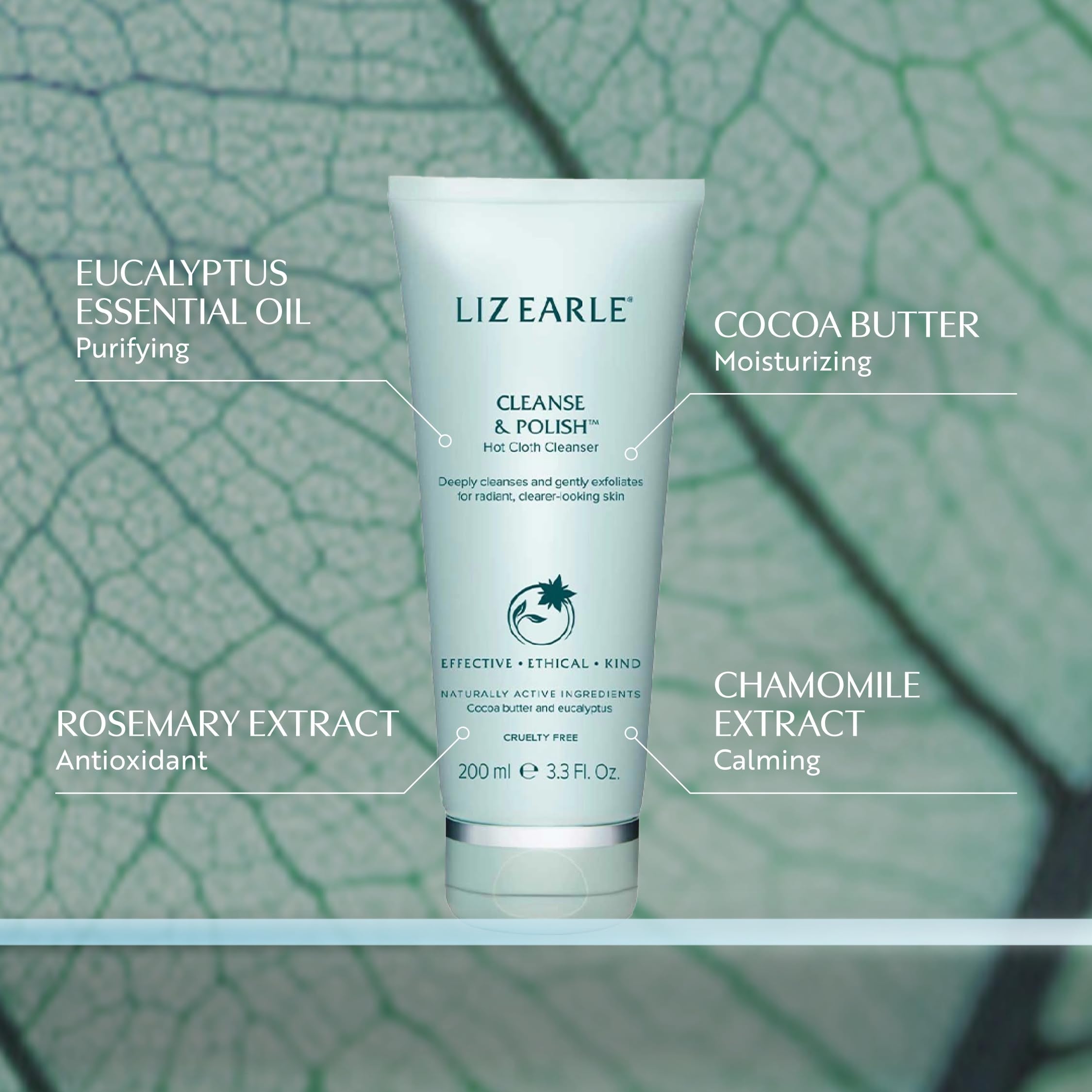 Liz Earle Cleanse & Polish Face Wash – Gentle Hydration & Radiance (200ml)