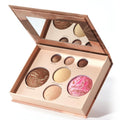 Llasido Baked Face Palette for Mature Skin | Velvet Texture, Vegan & Cruelty-Free, Travel-Ready