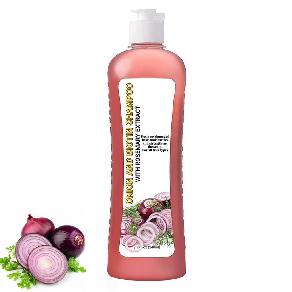 LMDGDS Onion Biotin & Rosemary Shampoo – Soft Hair, Shine & Thinning Hair Support