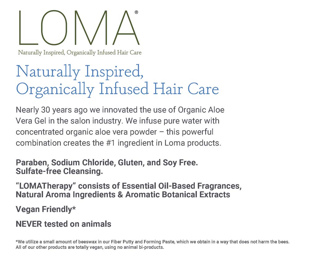 Loma Deep Conditioner 33 Fl Oz – Moisture, Shine, Gluten-Free