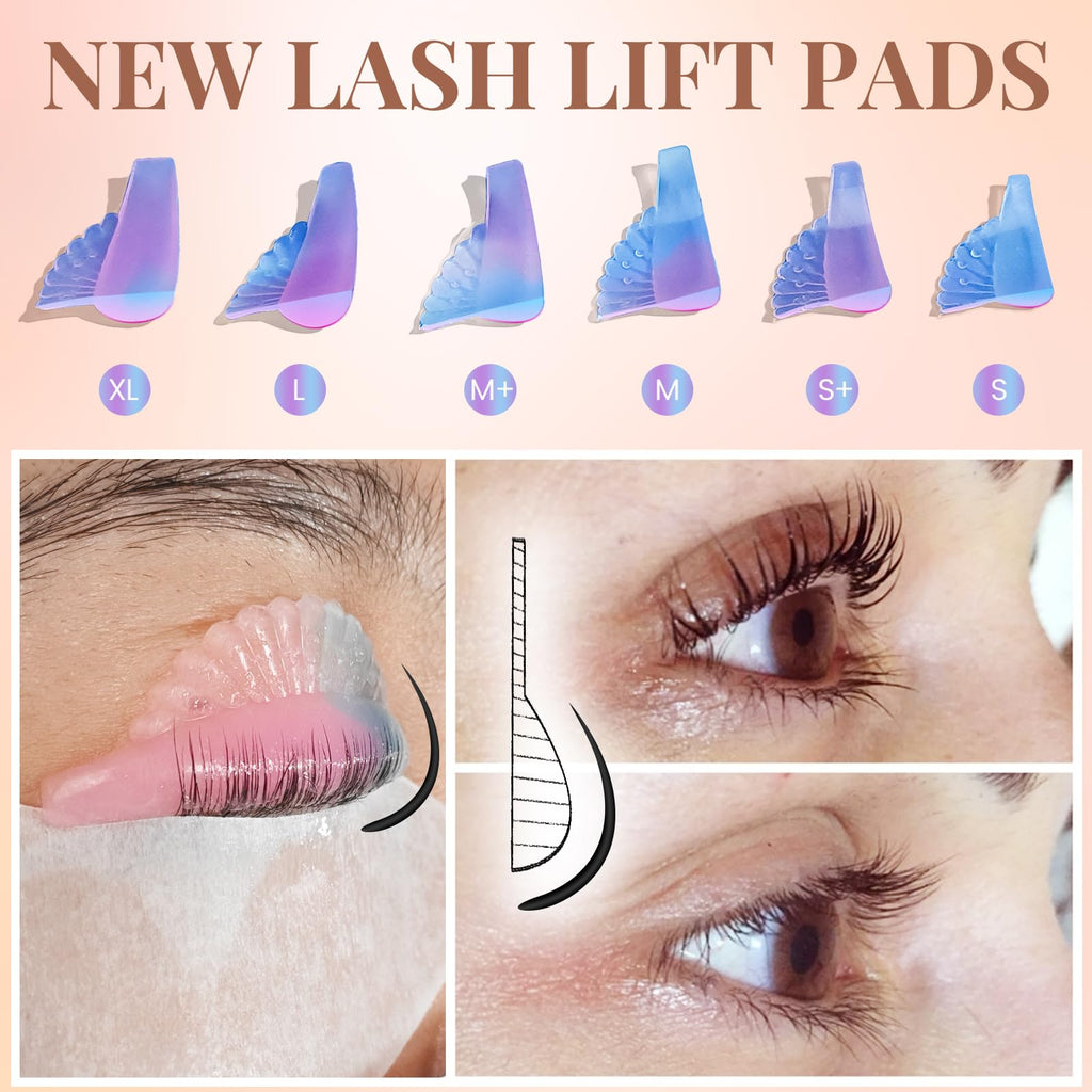 Lomansa Eyelash Lift Kit | At-Home Lash Perm with Natural Curls
