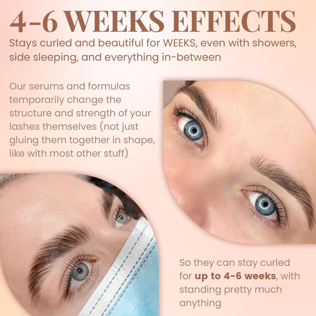 Lomansa Eyelash Lift Kit | At-Home Lash Perm with Natural Curls