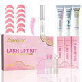 Lomansa Lash Lift Kit for Beginners — At-Home DIY Eyelash Perm with Open Eye Pads