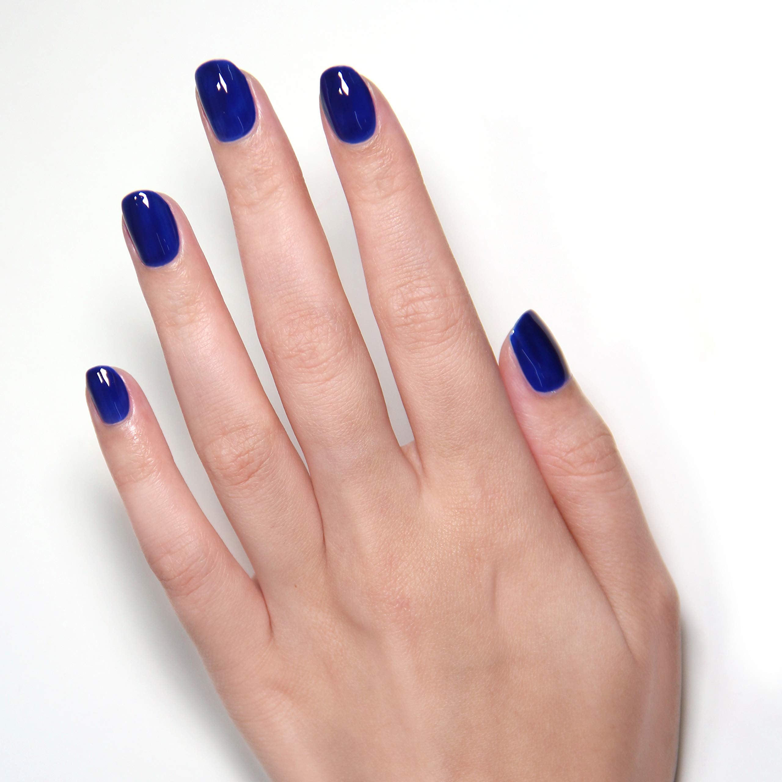 LONDONTOWN UV/LED Gel Nail Polish in Royal Blue (Cocktail Hour) – Long-Lasting, Chip-Resistant, High Shine