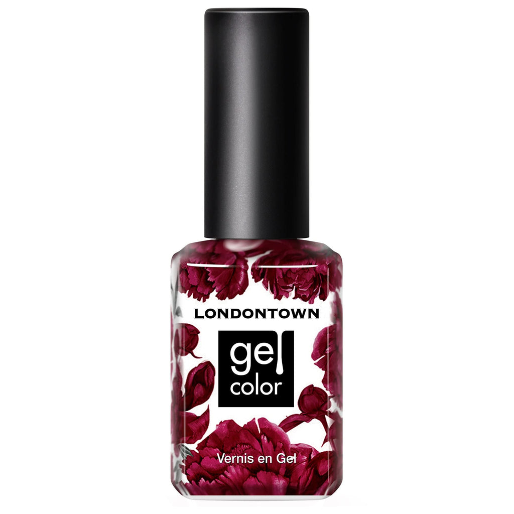 LONDONTOWN UV/LED Gel Nail Polish – Glossy Deep Purple Bell in Time, 12ml