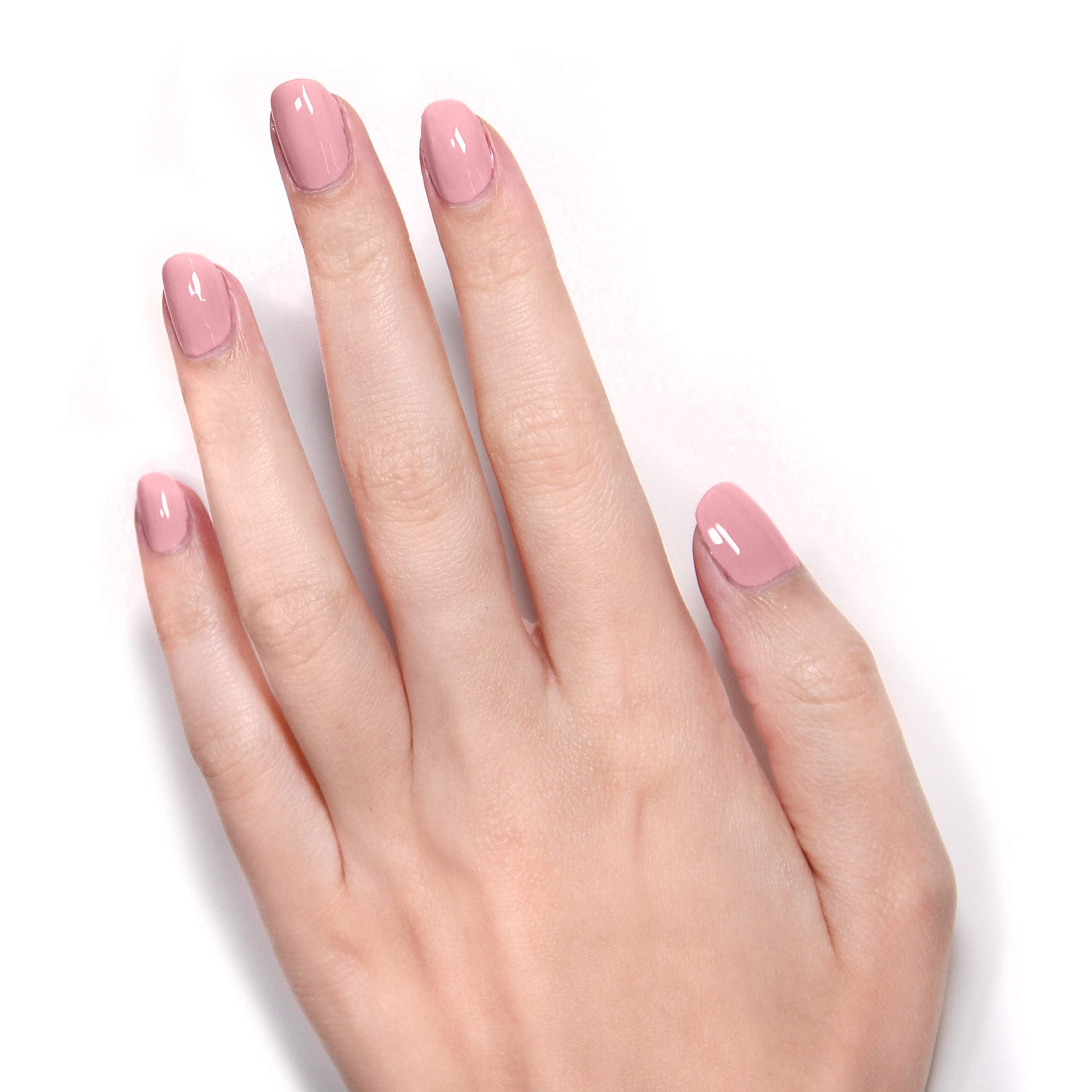 LONDONTOWN UV/LED Gel Nail Polish – Dusty Rose, Long-Lasting High-Shine Color (12ml)