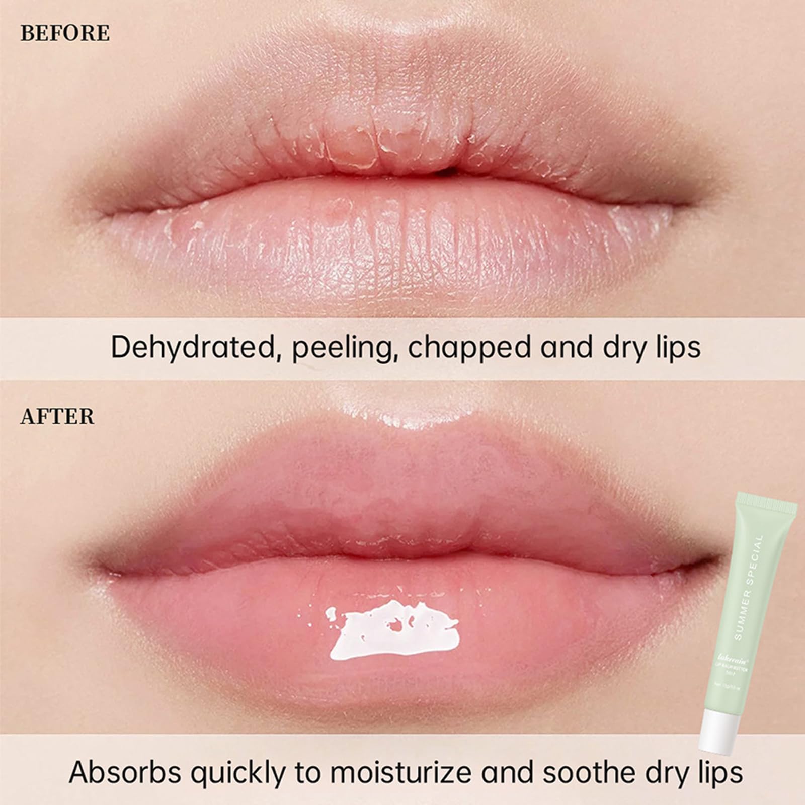 Loobexery 4 Pcs Summer Special Lip Butter Balm – Hydrating Natural Lip Care
