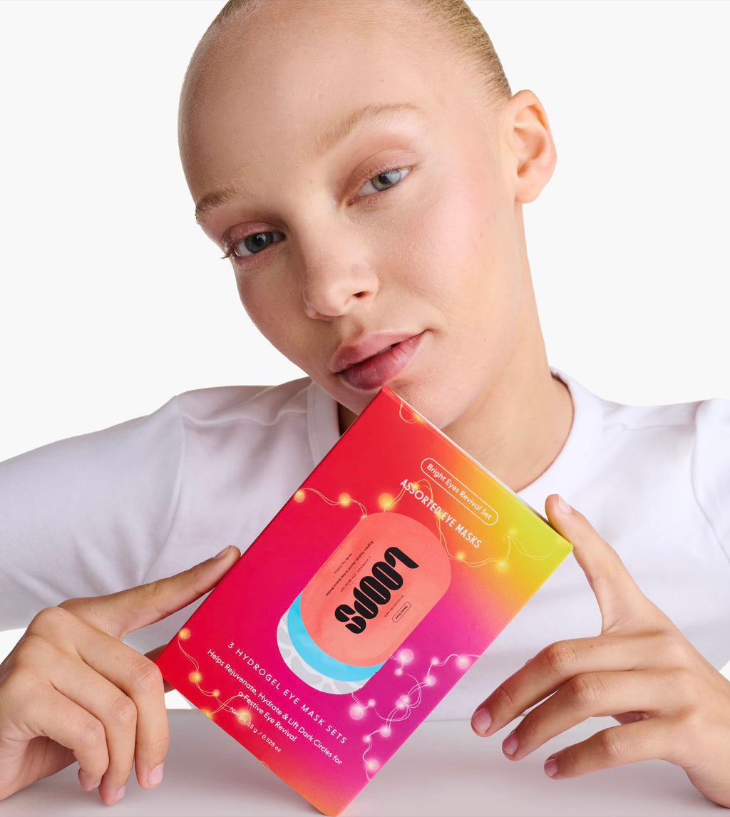 LOOPS Hydrating Hydrogel Eye Masks KIT-Red – Refresh Under-Eyes
