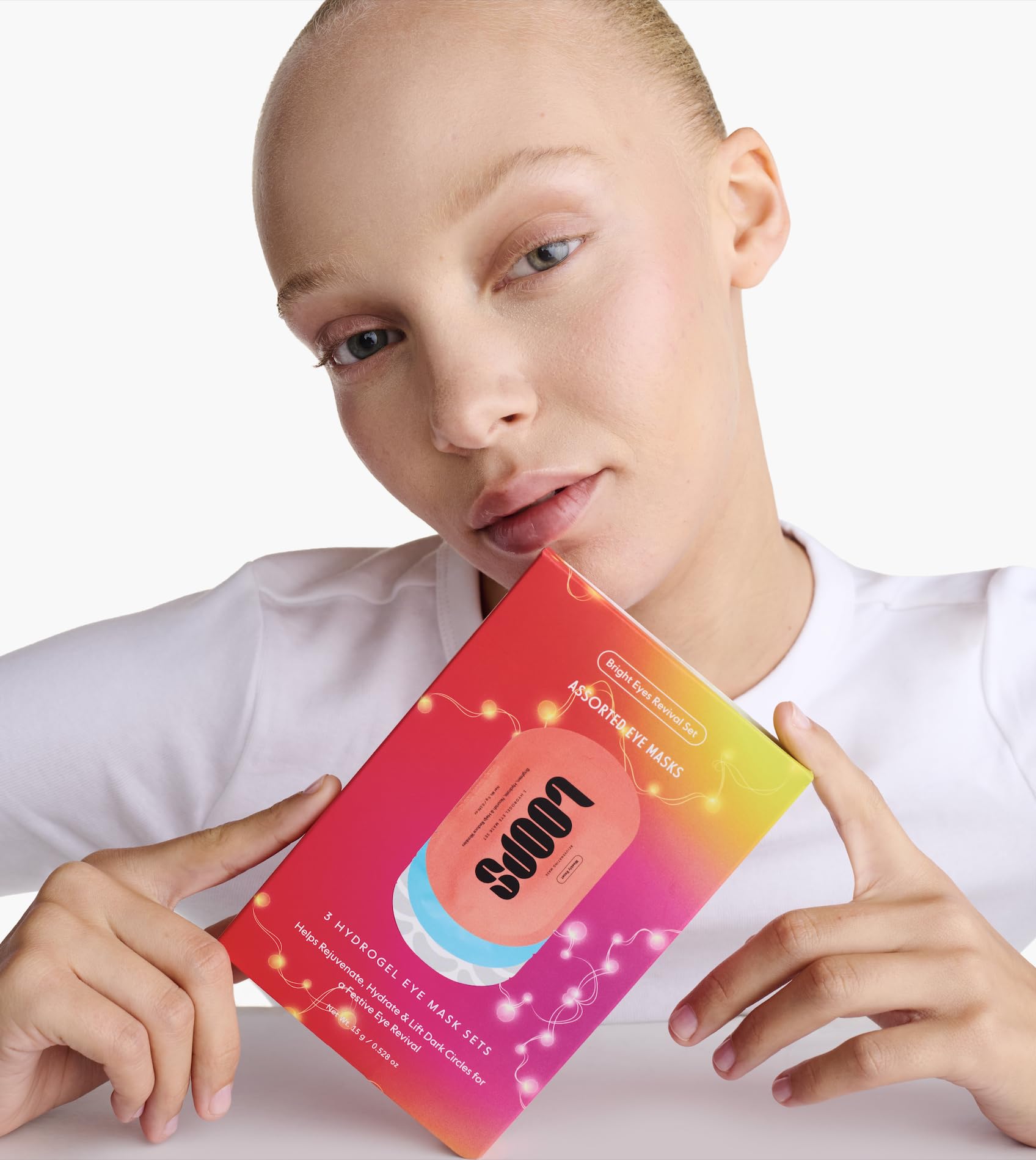 LOOPS Hydrating Hydrogel Eye Masks KIT-Red – Refresh Under-Eyes