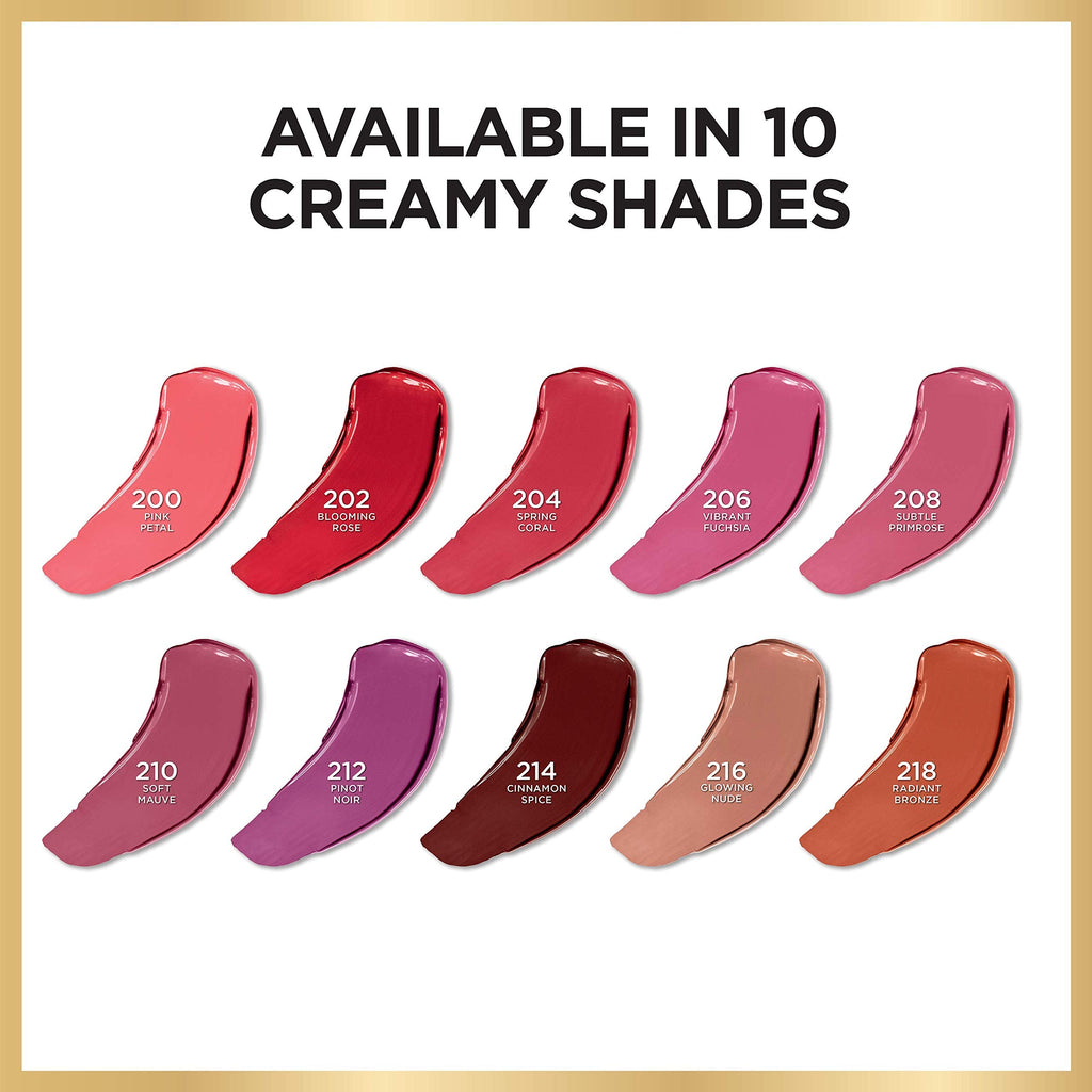L'Oréal Paris Age Perfect Satin Lipstick with Precious Oils – Subtle Primrose 208