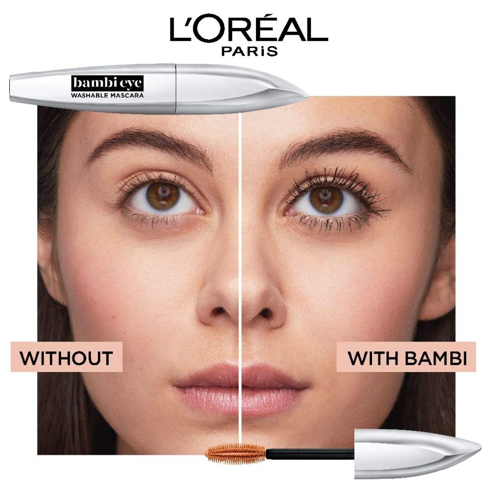 L'Oreal Paris Bambi Eye Mascara – Waterproof, Lasting Volume & Lift