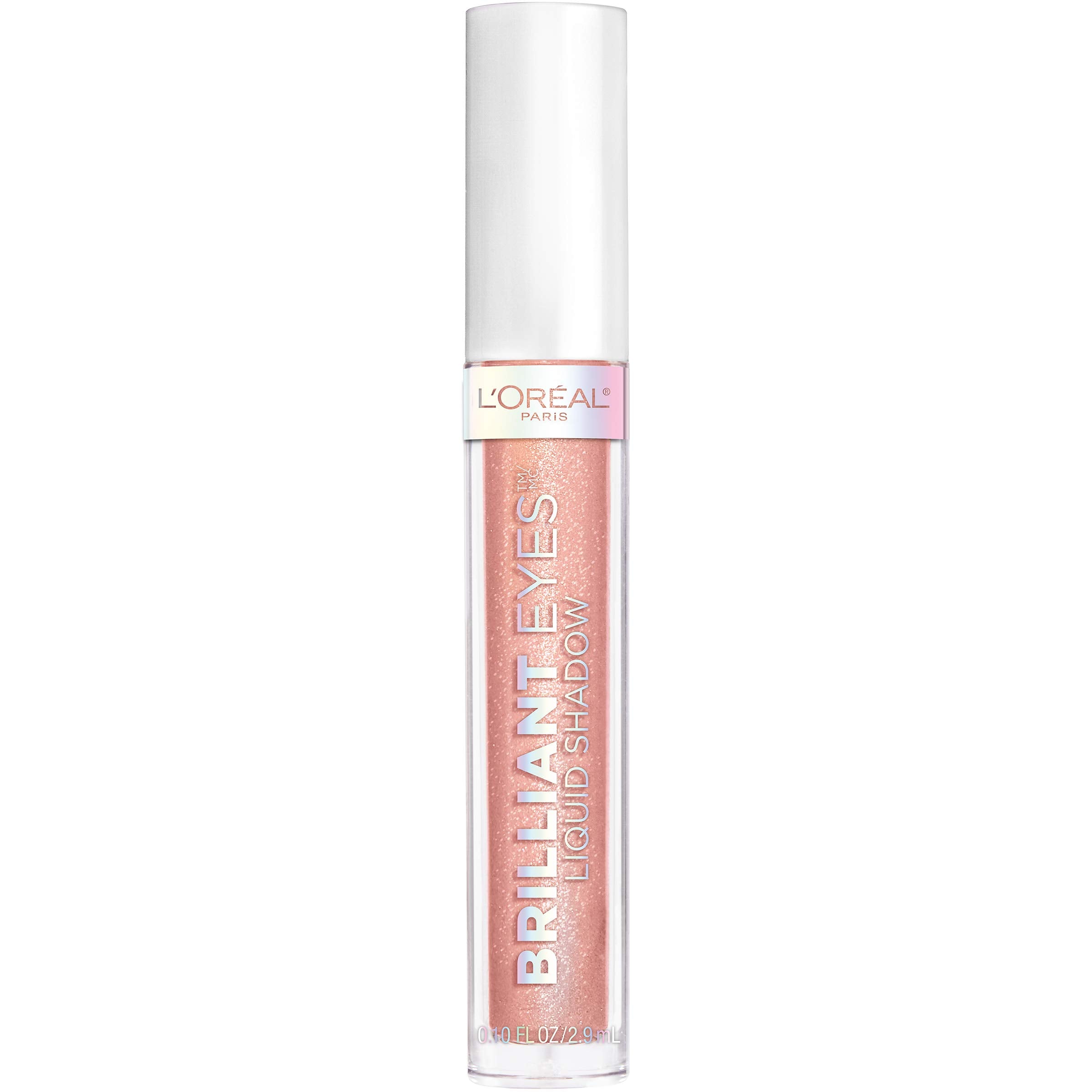 L'Oreal Paris Brilliant Eyes Shimmer Liquid Eye Shadow – Longwear, Crease-Resistant, Meteor Shower 0.1 oz