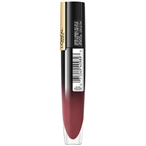 L'Oreal Paris Brilliant Signature Shiny Lip Stain Lipstick – Be Outstanding, 0.21 Fl Oz