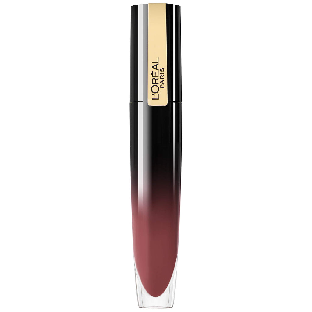 L'Oreal Paris Brilliant Signature Shiny Lip Stain Lipstick – Be Outstanding, 0.21 Fl Oz