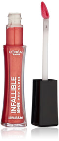 L’Oréal Paris Infallible 8HR Pro Gloss Fiery – 0.21 fl oz Lip Gloss