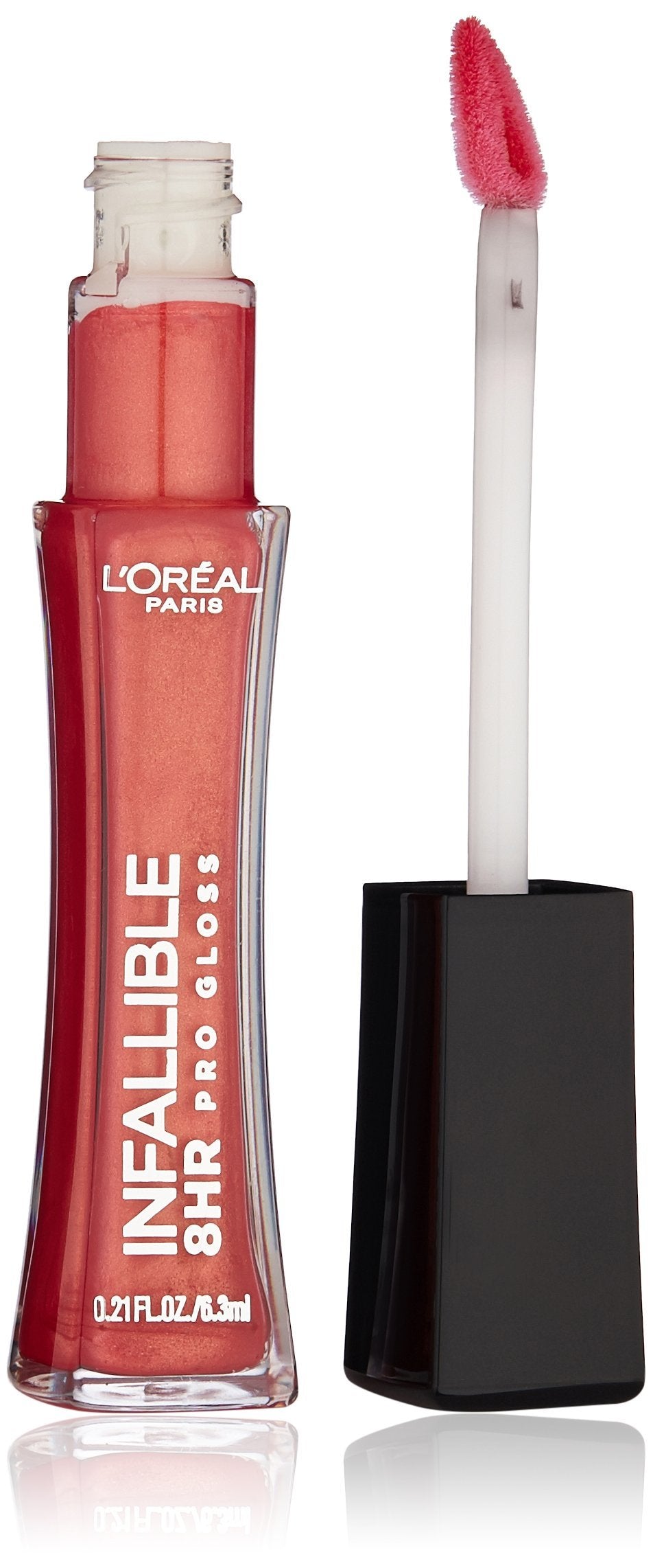 L’Oréal Paris Infallible 8HR Pro Gloss Fiery – 0.21 fl oz Lip Gloss