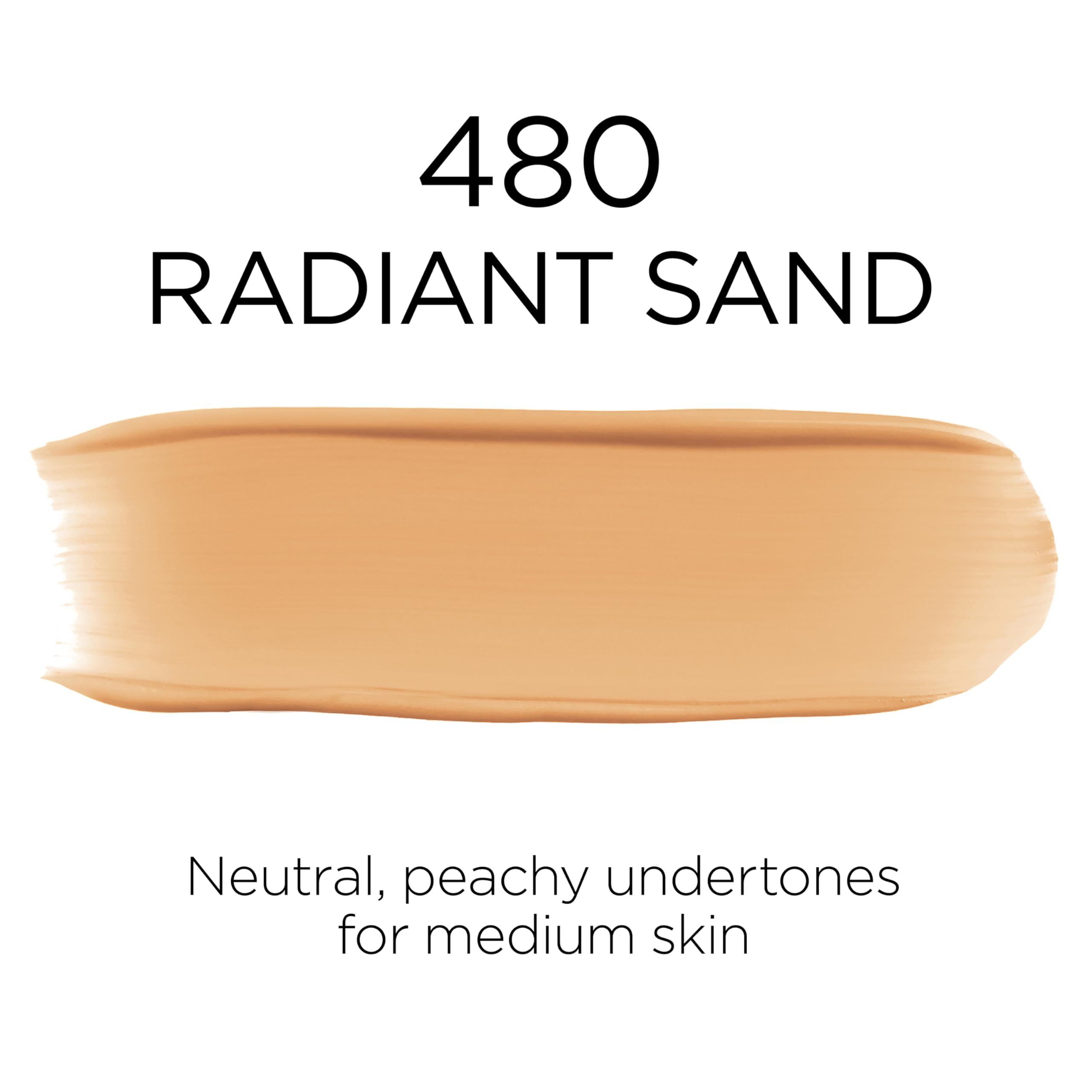 L'Oreal Paris Infallible Fresh Wear Foundation — Up to 32 Hour, Radiant Sand, SPF 25, 1 Fl Oz