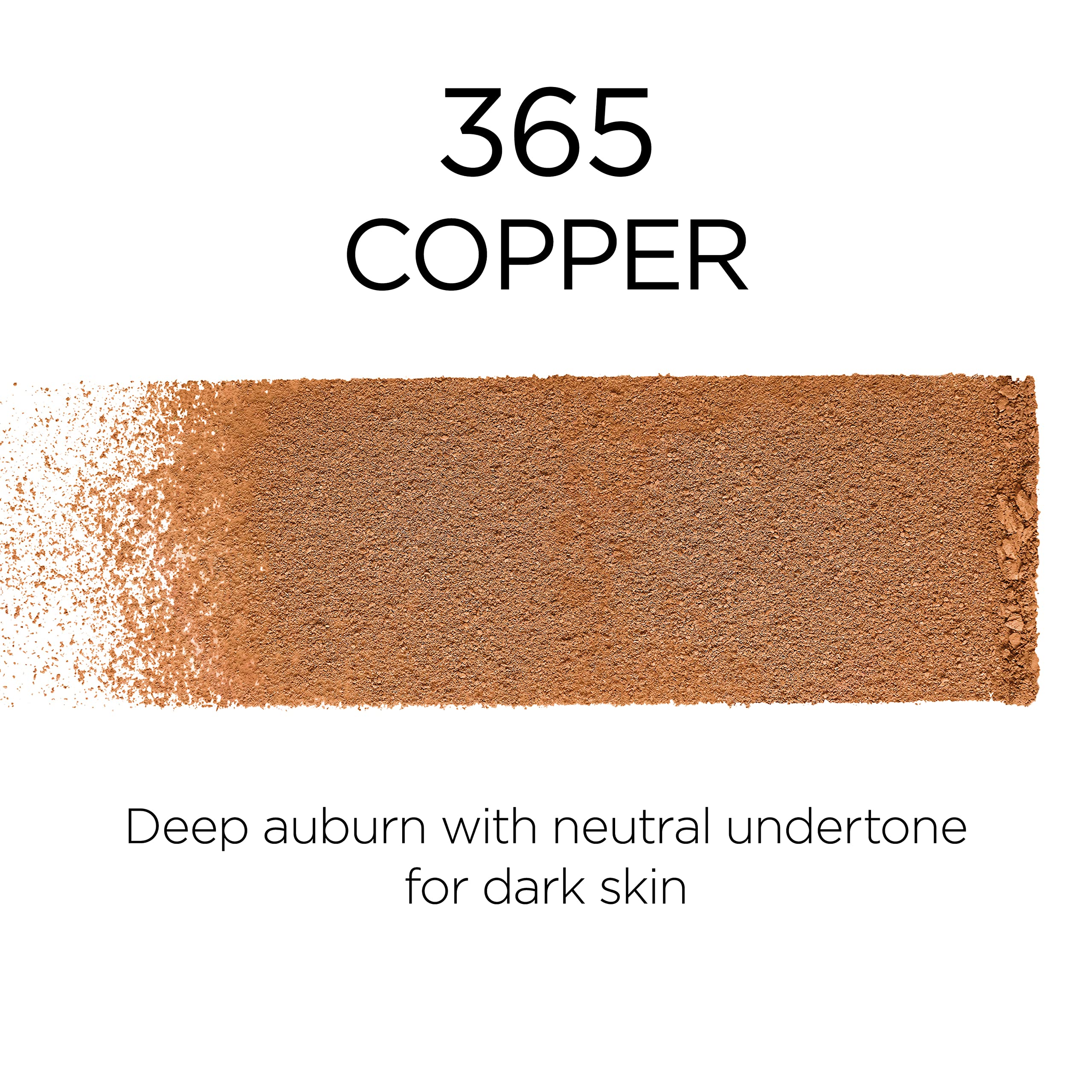L'Oreal Paris Infallible Fresh Wear Foundation in Powder – Up to 24H Wear, Waterproof, Copper, 0.31 oz.