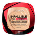 L'Oreal Paris Infallible Fresh Wear Foundation Powder Linen — Up to 24H Matte, Waterproof