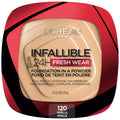 L'Oreal Paris Infallible Fresh Wear Foundation Powder – Up to 24H Matte, Waterproof, Vanilla