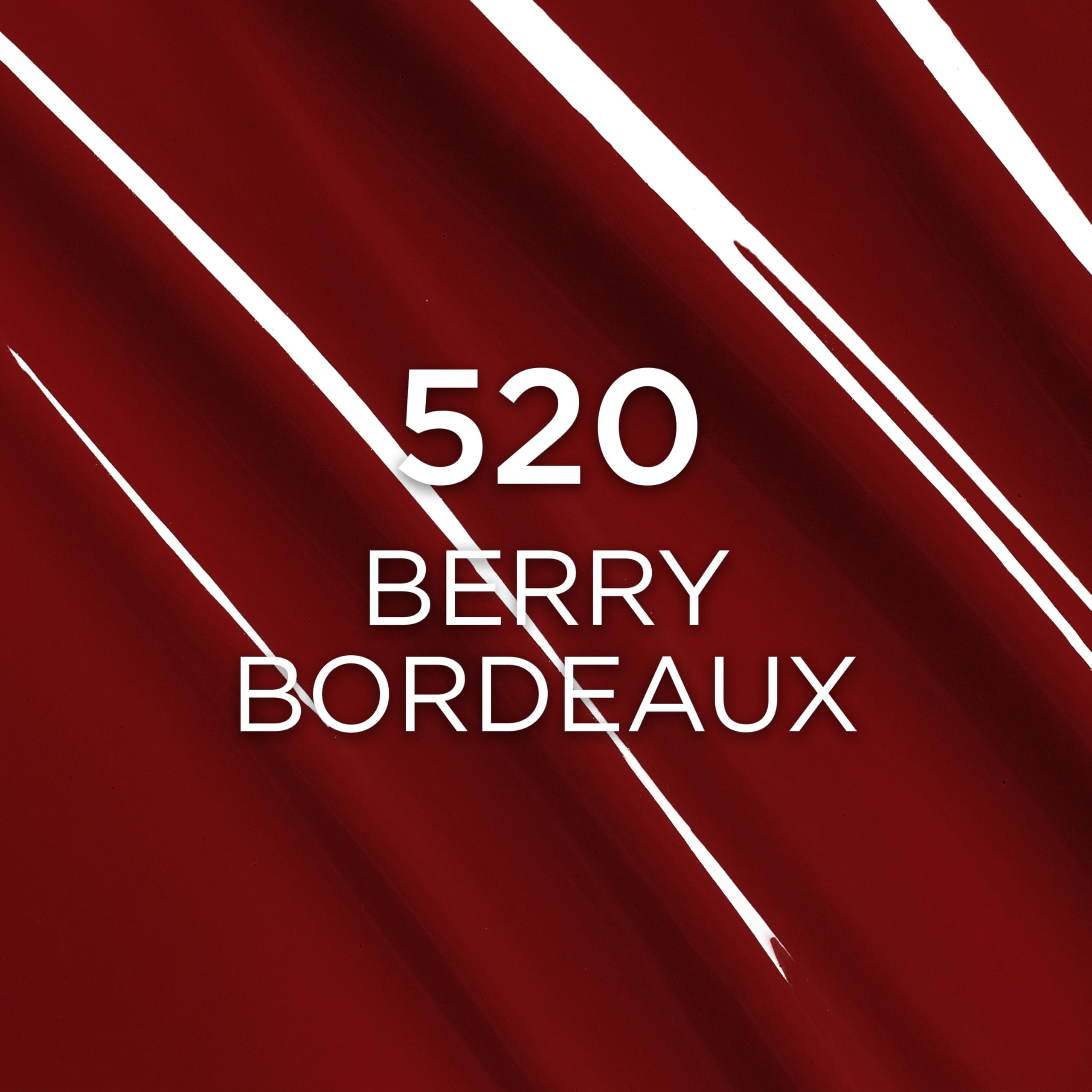 L'Oreal Paris Infallible Lacque Resistance Liquid Lipstick 520 Berry Bordeaux – 16HR, Zero Transfer, Lacquer Shine