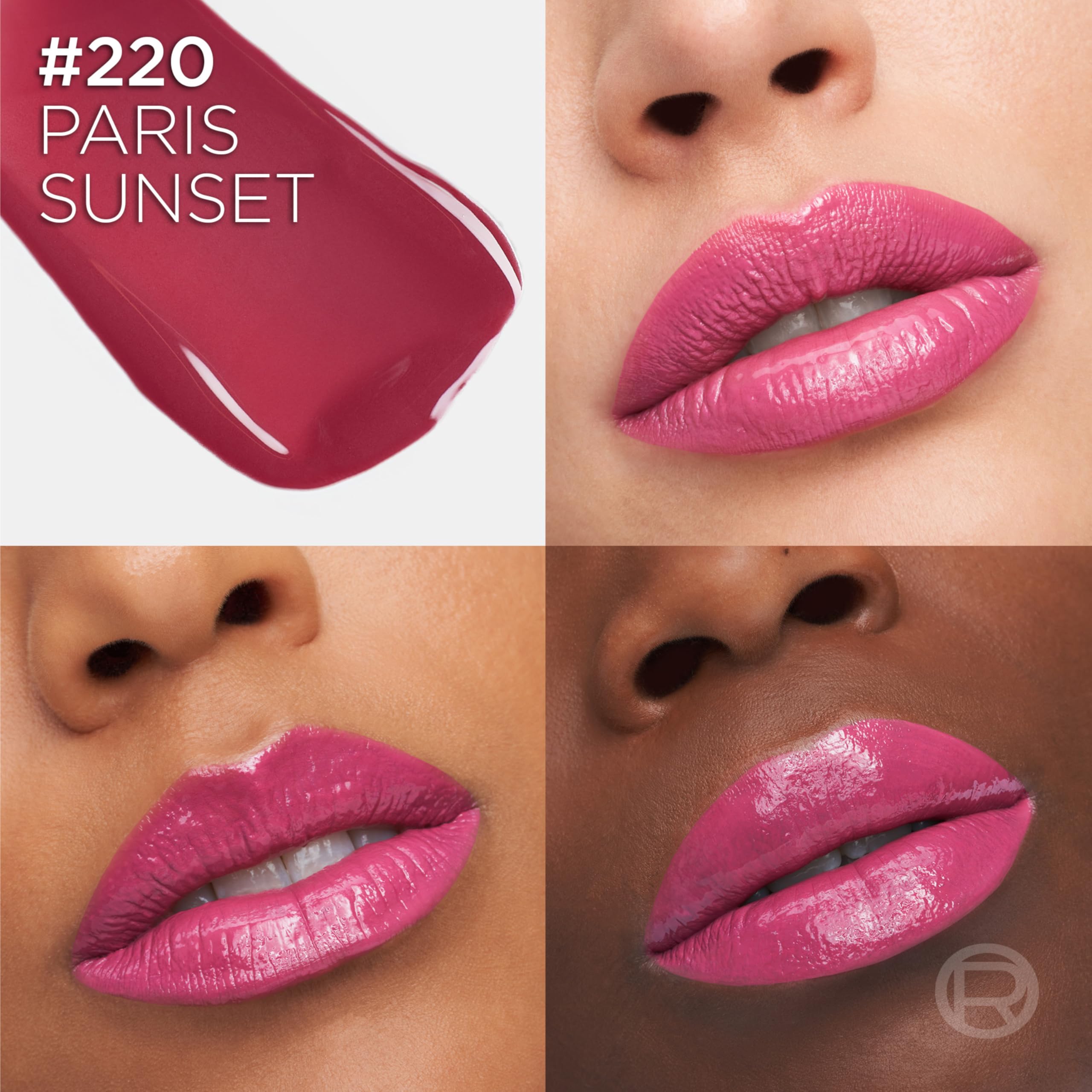 L'Oreal Paris Infallible Lacque Resistance Liquid Lipstick in Paris Sunset – 16HR Lacquer Shine, Transfer-Proof