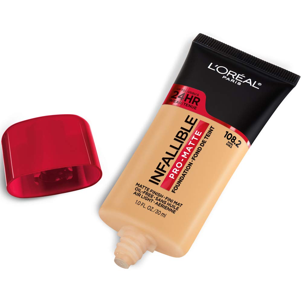 L'Oreal Paris Infallible Pro-Matte Foundation Sand – Longwear Demi-Matte Finish (24h)