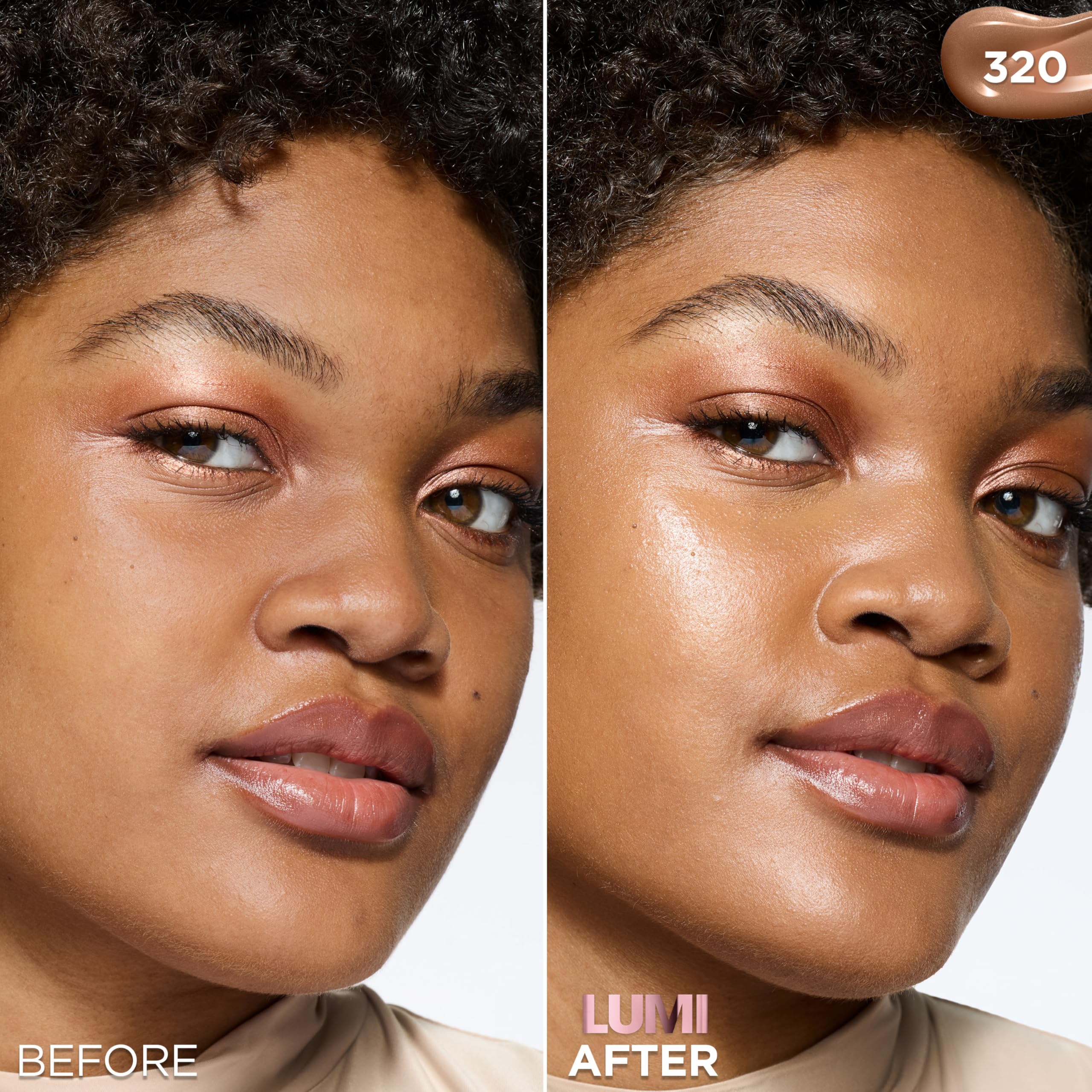 L’Oréal Paris Lumi Le Glow Skin Tint – Lightweight Water-Based Tint with Foundation-Like Coverage