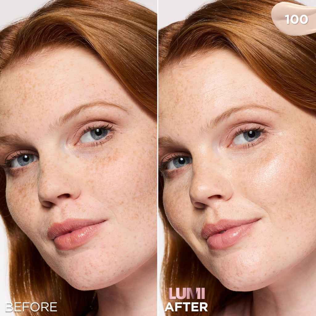 L'Oreal Paris Lumi Le Glow Skin Tint – Lightweight Hydration, Buildable Coverage (Cool 100)
