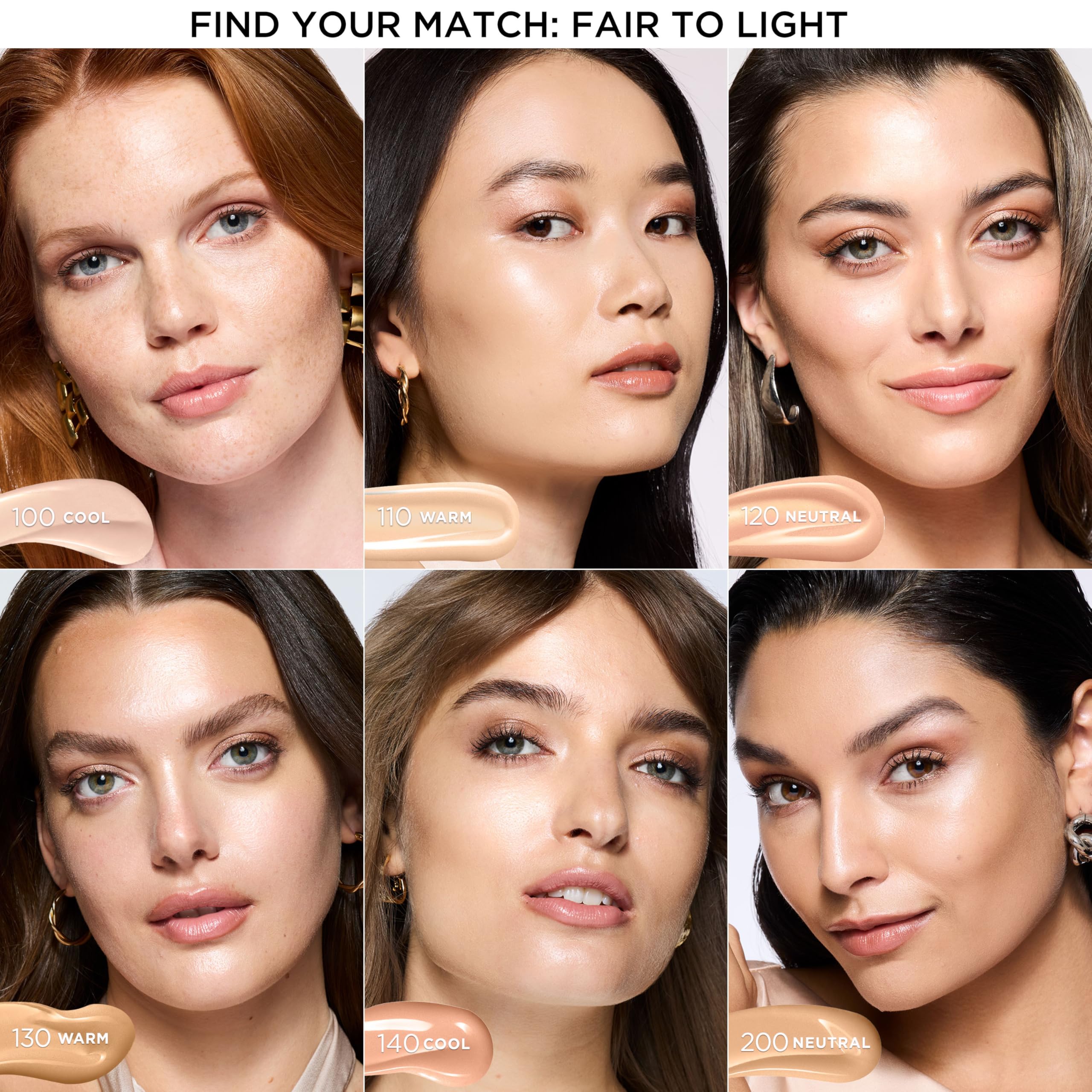 L'Oreal Paris Lumi Le Glow Skin Tint – Lightweight Water-Based Tint with Buildable Coverage, Warm 130, 0.85 fl oz