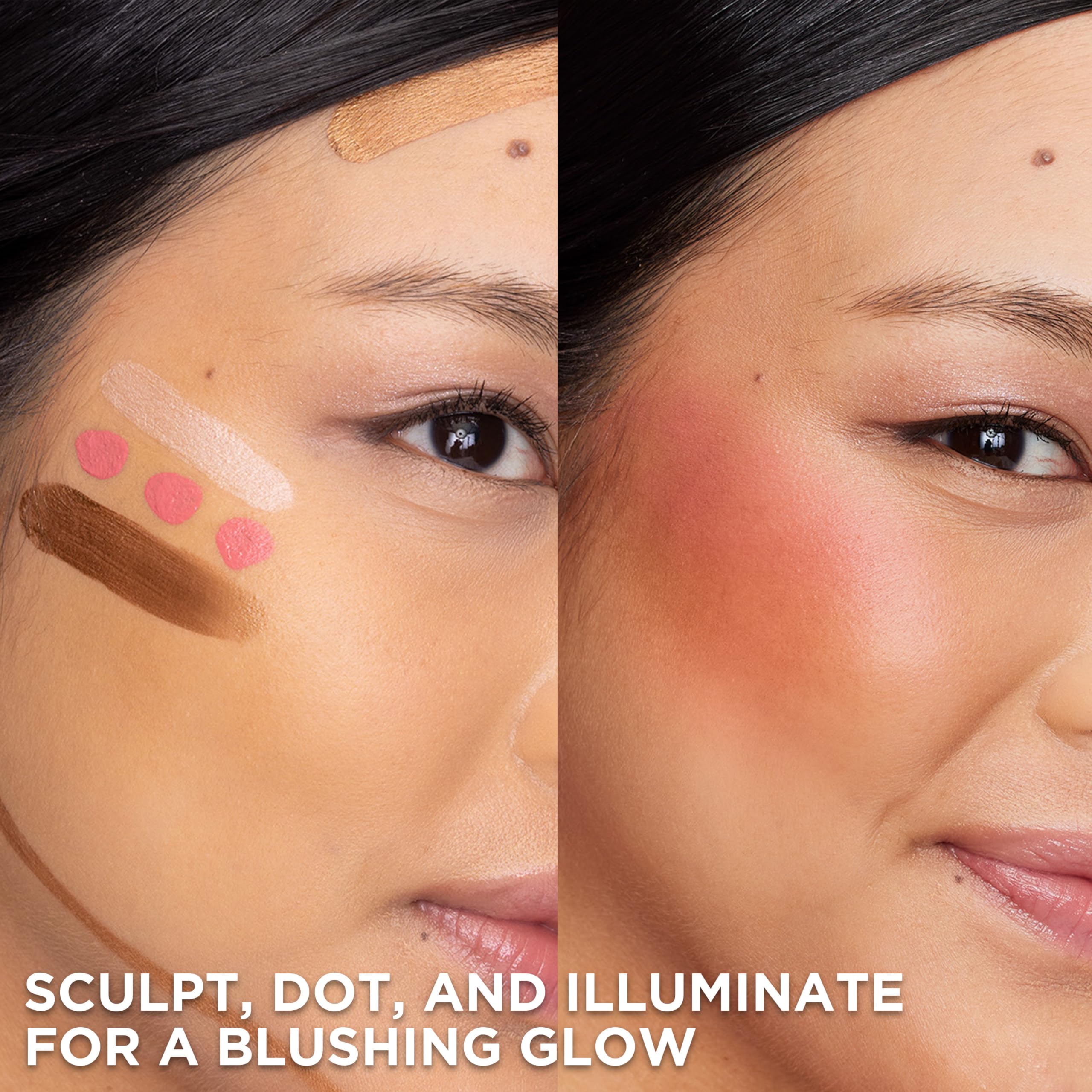 L'Oreal Paris Lumi Le Liquid Blush – Intense, Lightweight Color with Buildable Glow